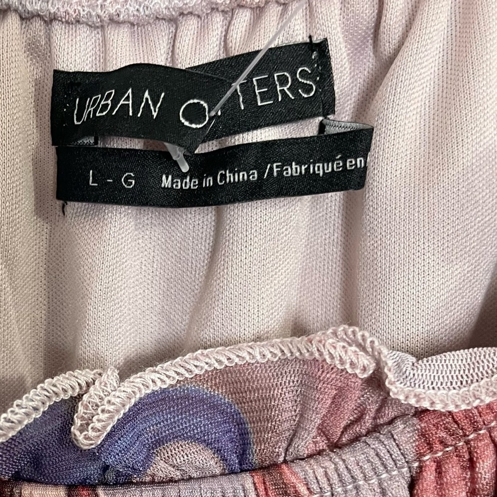 Urban Outfitters Rosie Mesh Romper Renaissance Print NWT - Picture 10 of 15